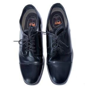 Nunn Bush Dress Shoes Men’s 12 Pro Powerfit Flex Oxford Black Leather